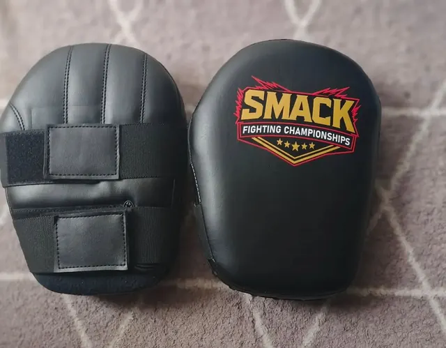 Custom printed focus mitts