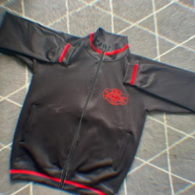 Custom track jacket, front