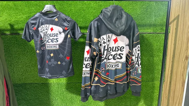 Sublimated jersey and hoodie