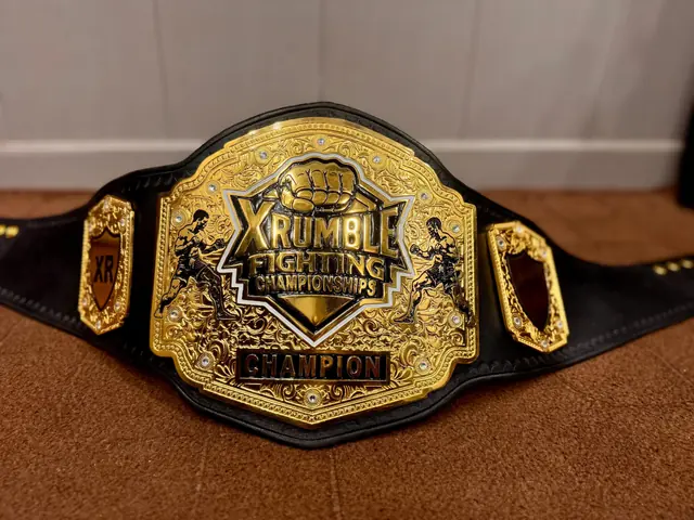 Championship belt, detail