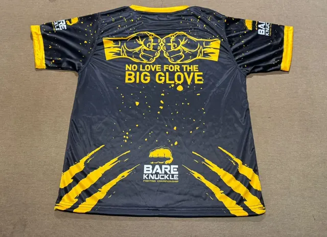 Sublimated event t-shirt, back