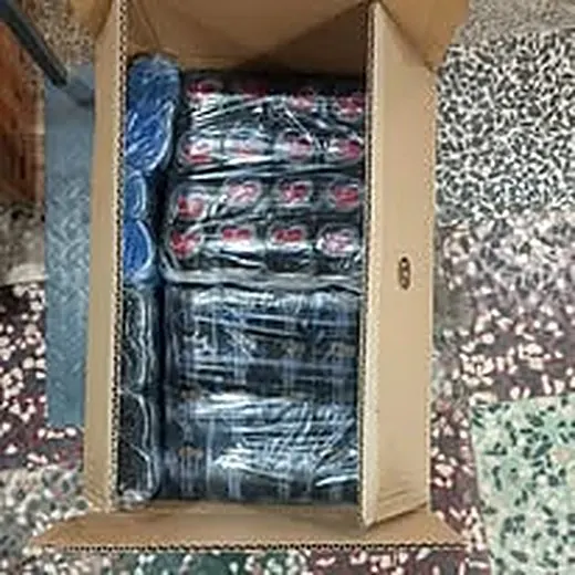 Hand wrap order boxed for shipping